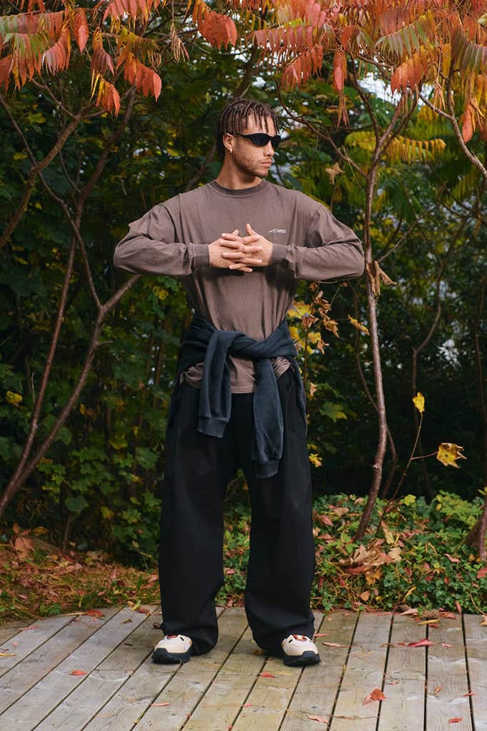 ARKK Apparel ARKK Long Sleeve 3.0 | Faded Brown T-Shirt